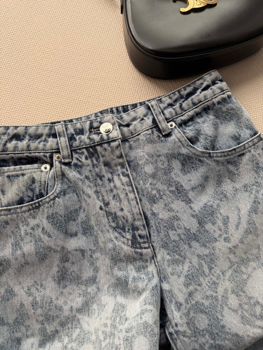 LV 26S PATTERNED JEANS STYLE 174