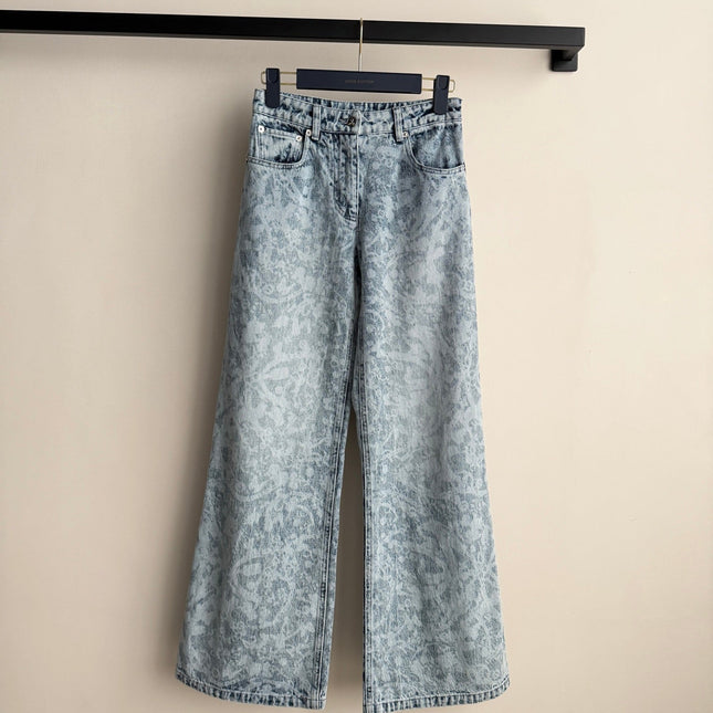LV 26S PATTERNED JEANS STYLE 174
