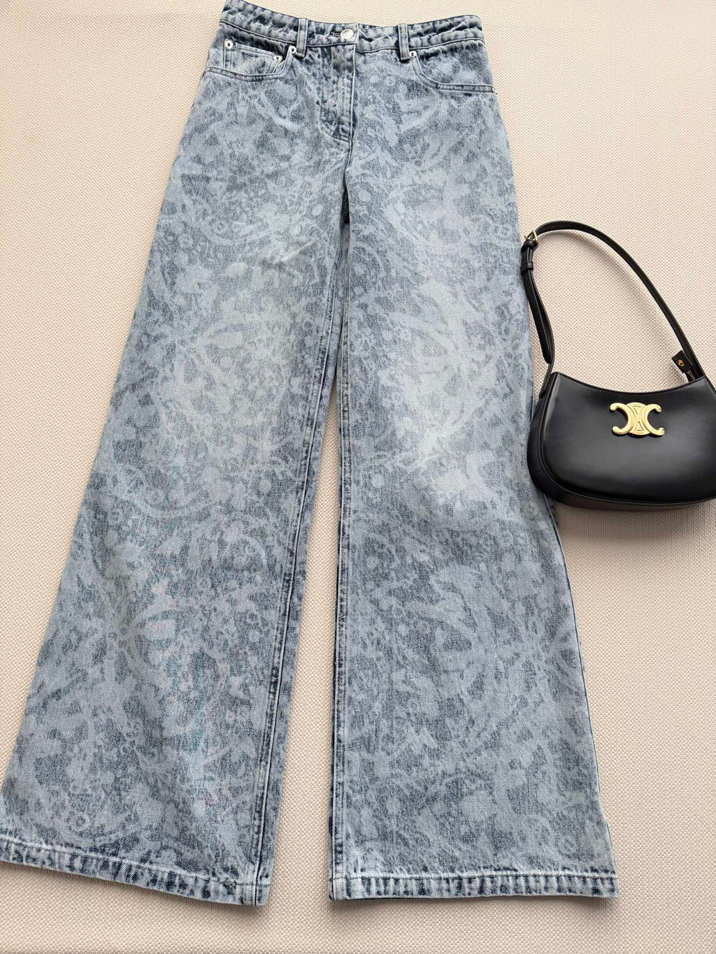LV 26S PATTERNED JEANS STYLE 174
