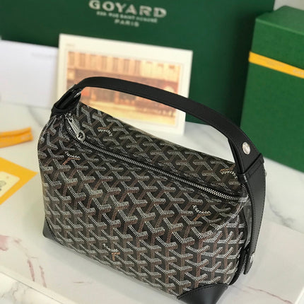 GOYA 26S BOEING 25MM IN BLACK GOYARDINE CANVAS AND CALFSKIN