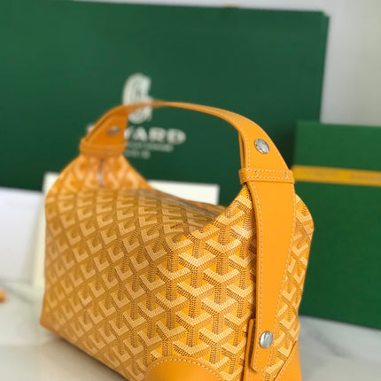 GOYA 26S BOEING 25MM IN HONEY YELLOW GOYARDINE CANVAS AND CALFSKIN