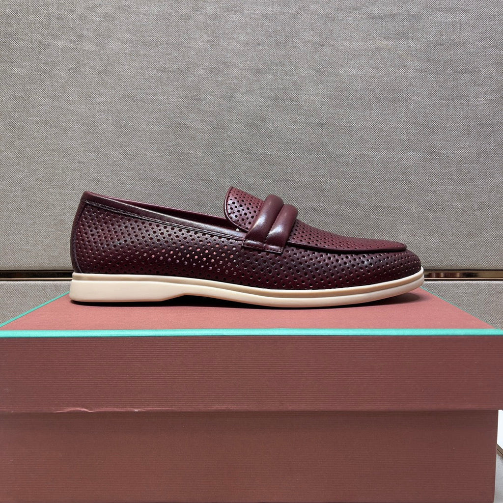 LP PERFORATED LOAFERS JAM CALFSKIN