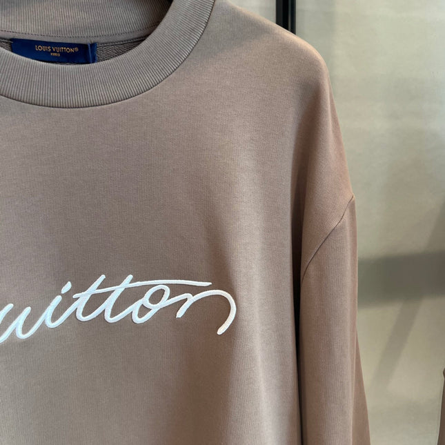 LV 25S LONG-SLEEVE SWEATSHIRT 0092