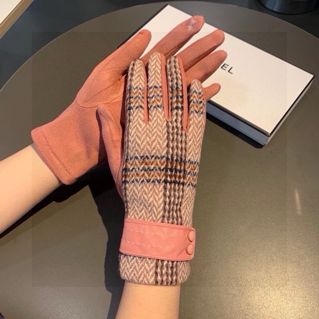 GLOVES IN COLORFUL WOOL 429244