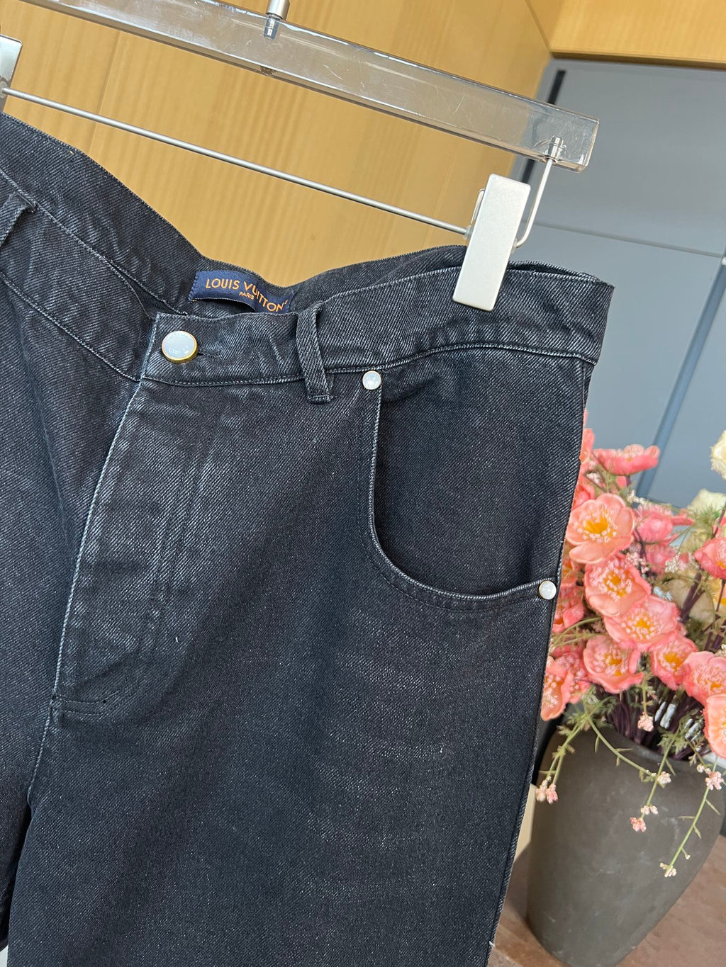 LV 25S STRAIGHT-LEG DENIM JEANS 0062