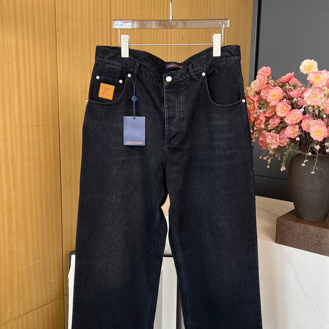 LV 25S STRAIGHT-LEG DENIM JEANS 0062
