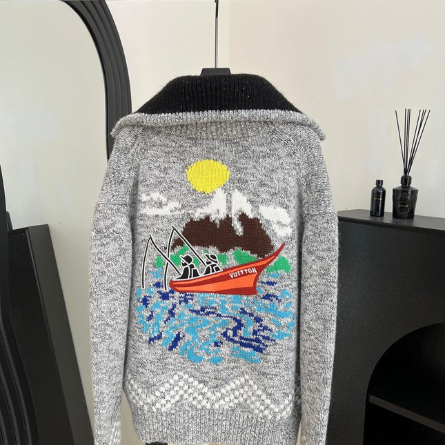 LV 25S WOOL CARDIGAN 0006