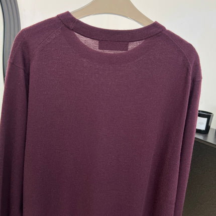 LORO PIANA 26S LONG SLEEVE CREW NECK SWEATER 664