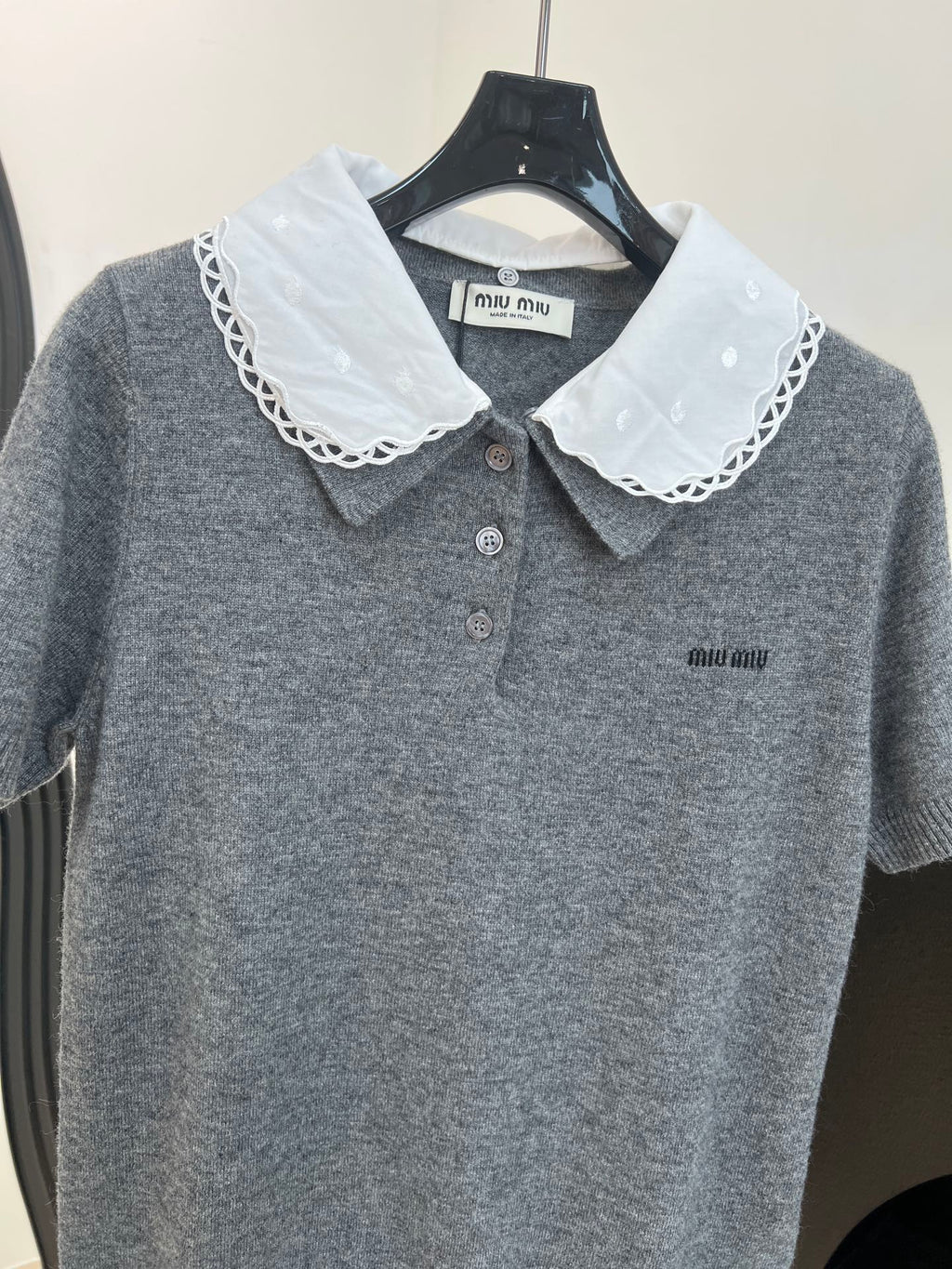 MIUMIU 26S POLO SWEATER 929