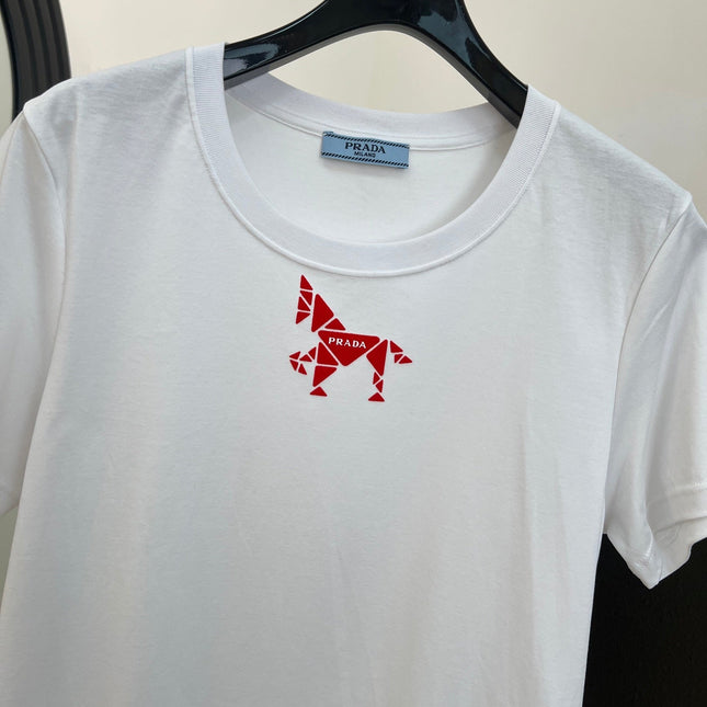 PRADA 26S SHORT SLEEVED T-SHIRT 707