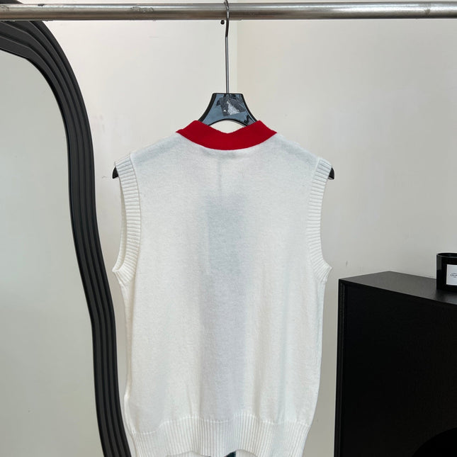 GUCCI 26S SLEEVELESS SWEATER 80