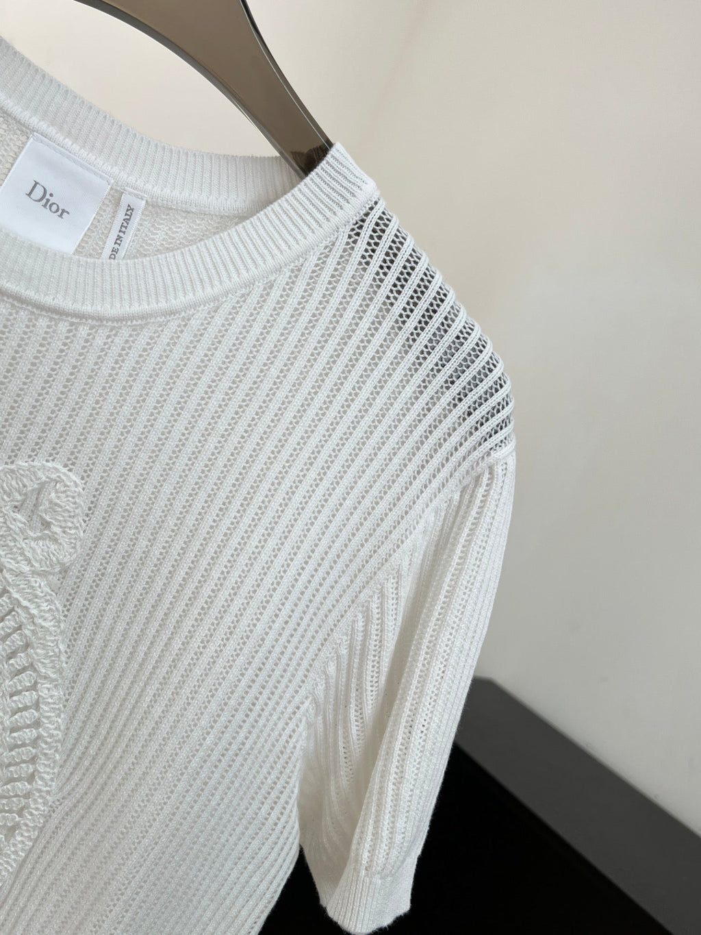 DIOR 26S SHORT-SLEEVED SWEATER 1271