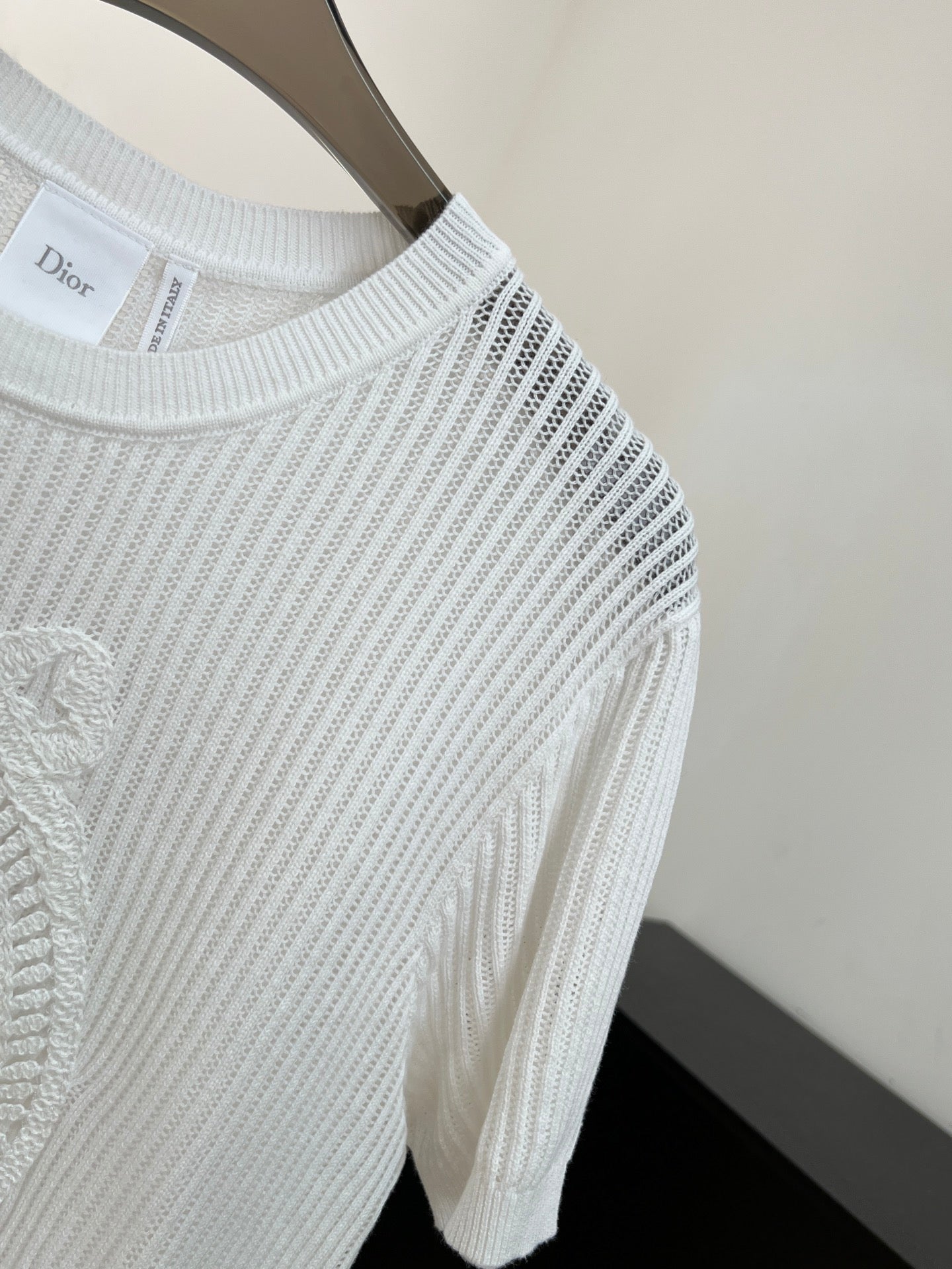 DIOR 26S SHORT-SLEEVED SWEATER 1271