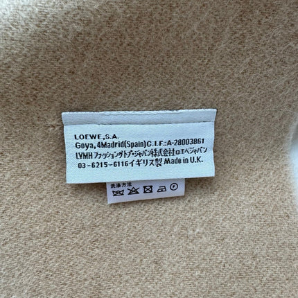 LOEWE 25S SCARF 180 IN CASHMERE 860067