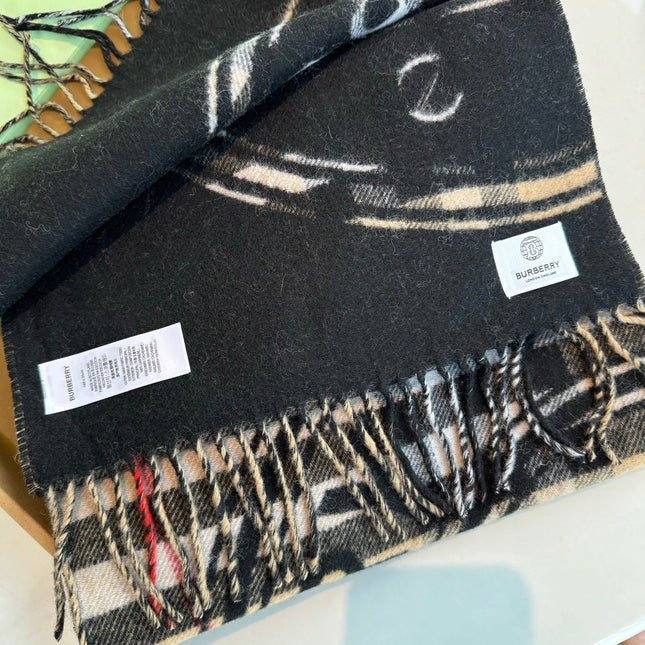 BURBERRY 25S SCARF 180 CM IN CASHMERE 938323