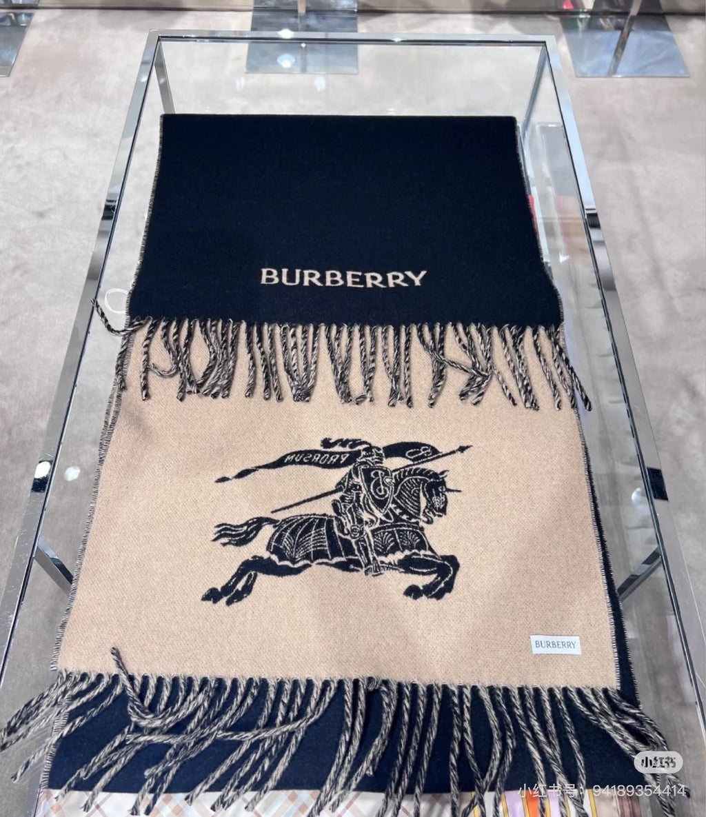 BURBERRY 25S SCARF 180 CM IN CASHMERE 938325