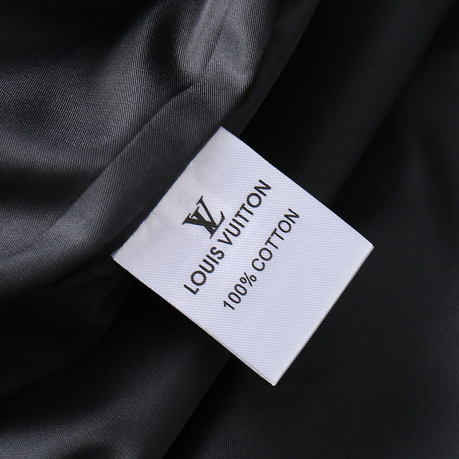 LV NAVY BLUE MONOGRAM AND DAMIER JACKET 239046