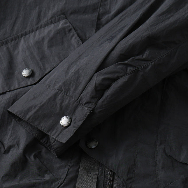 LV HOODED JACKET BLACK 239047