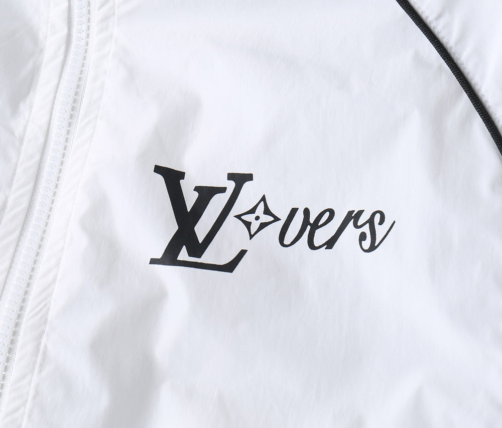 LV WINDBREAKER JACKET WHITE 239048
