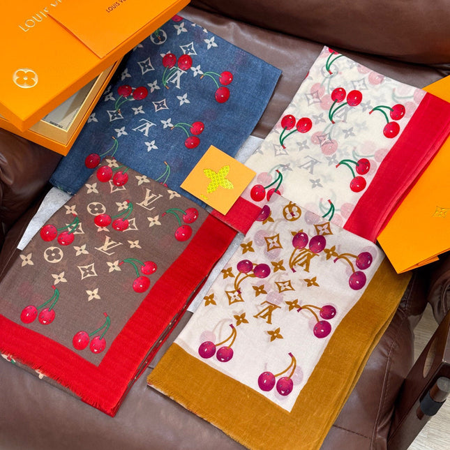 LV SCARF 200 CM IN CASHMERE 728985
