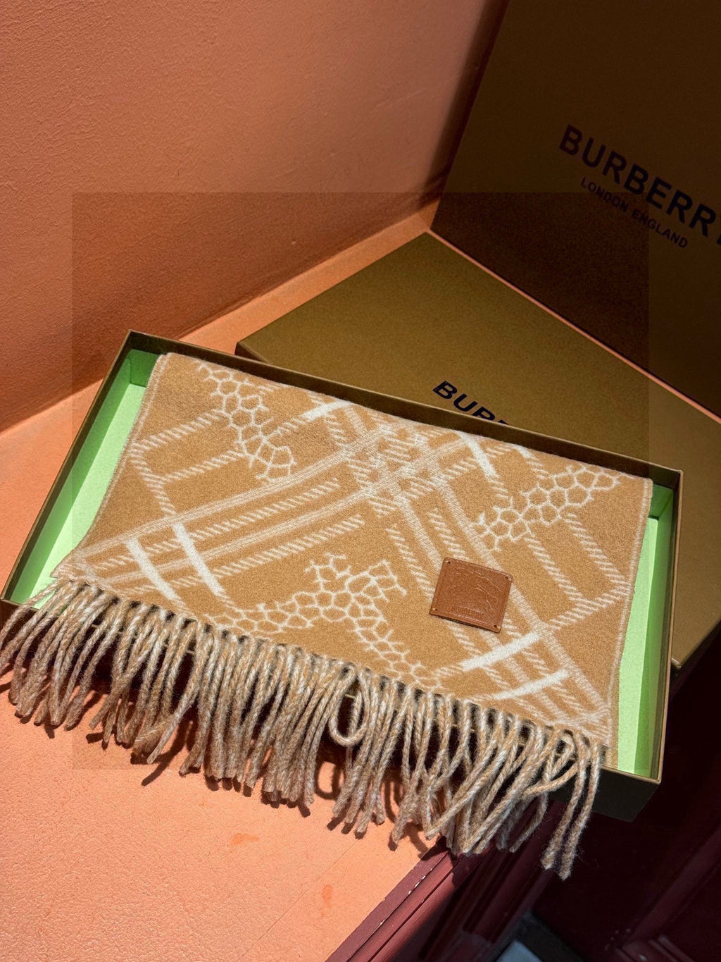 BBR SCARF 168 CM IN CASHMERE 730561