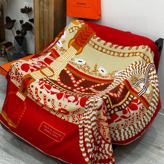 HERMES 25S SCARF 140 IN SILK 854764