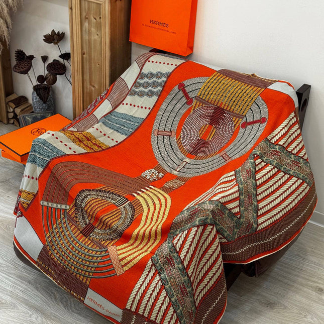 HERMES 25S SCARF 140 IN SILK 854806