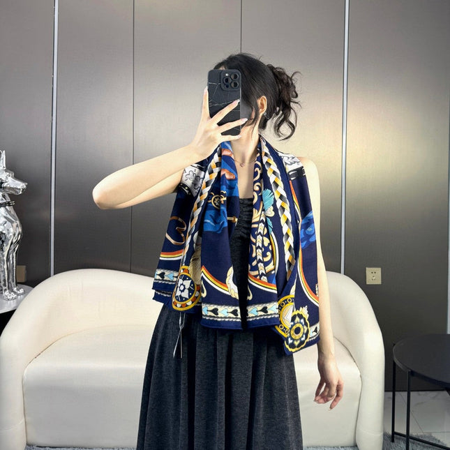 HERMES 25S SCARF 135 IN SILK 856320