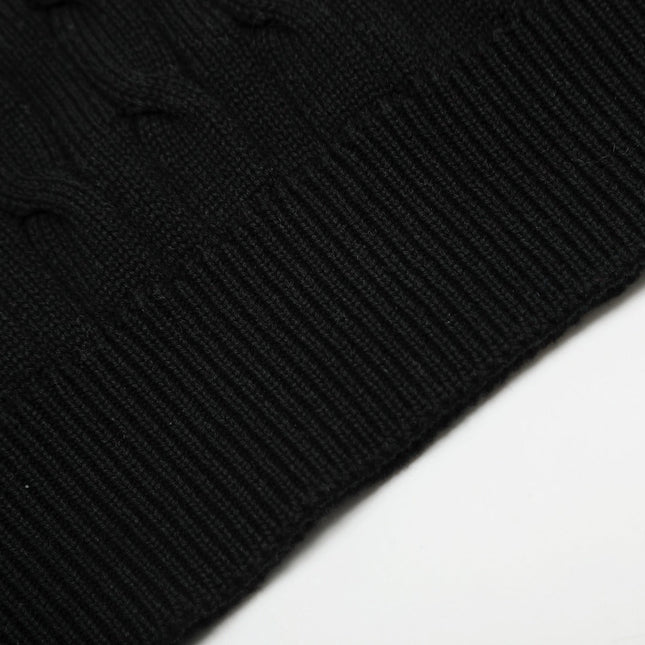 RALPH LAUREN SHORT-SLEEVE POLO KNIT SWEATER STYLE 434