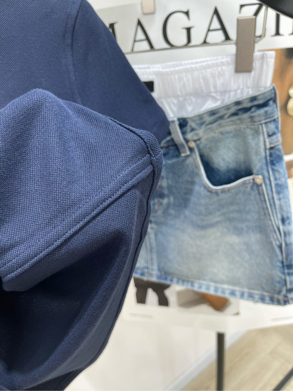 MIUMIU SHORT SLEEVE POLO SHIRT 273028