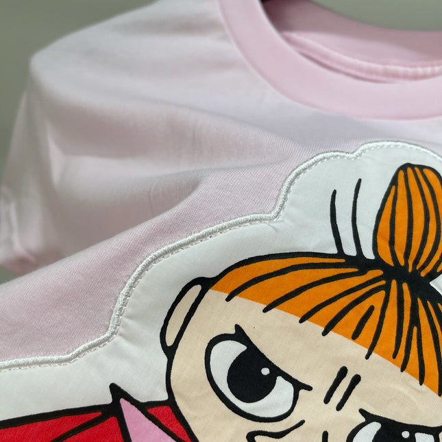 ACNE STUDIOS SHORT-SLEEVE T-SHIRT WITH CARTOON PRINT 276020