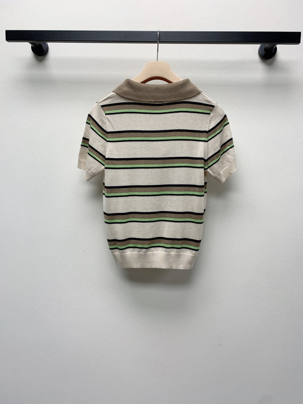 MIUMIU KNIT POLO SHIRT 268105