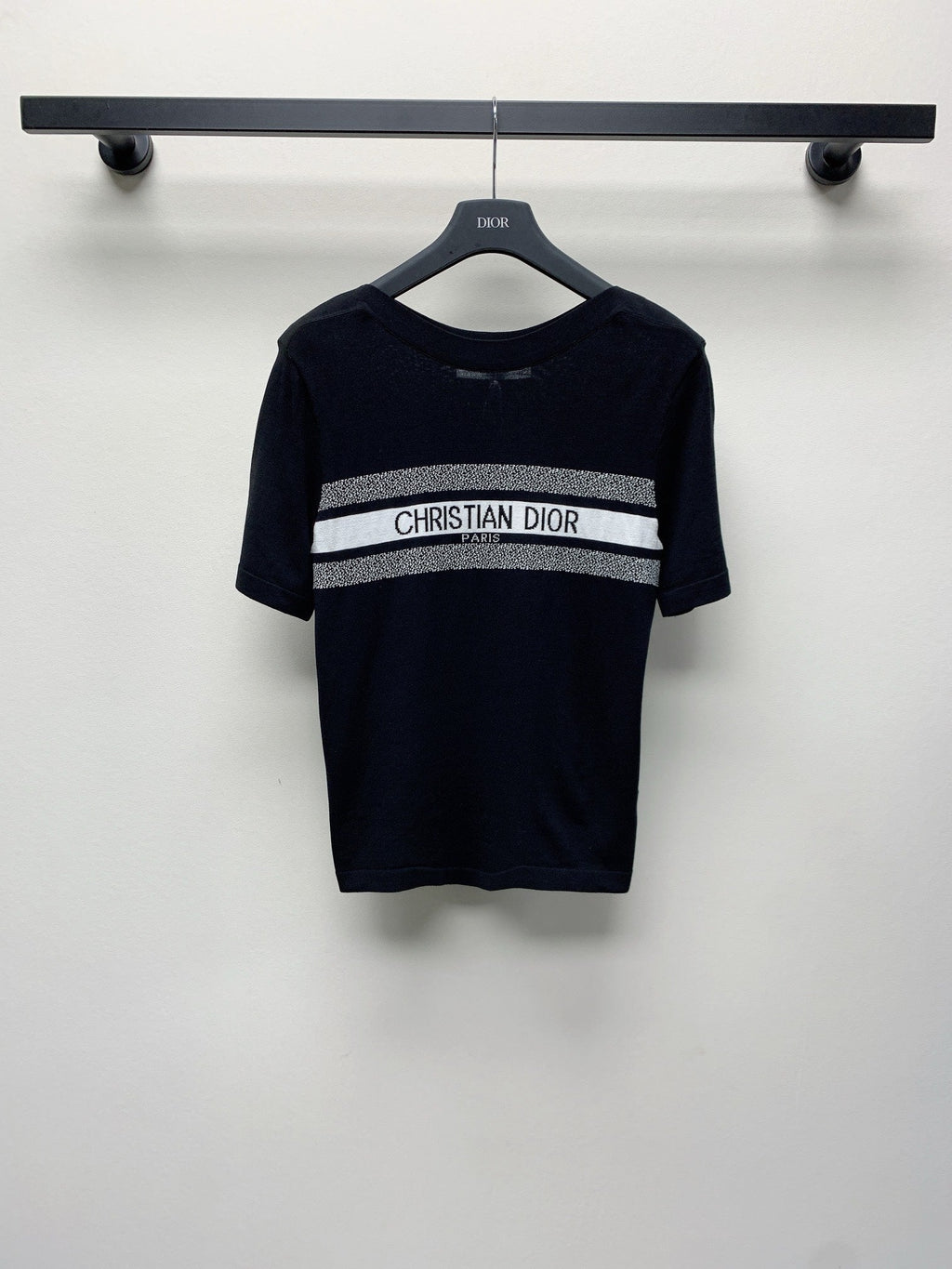 DIOR CREW NECK KNIT SWEATER 268138