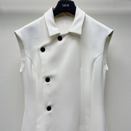 DIOR SLEEVELESS LONG POLO DRESS 275159