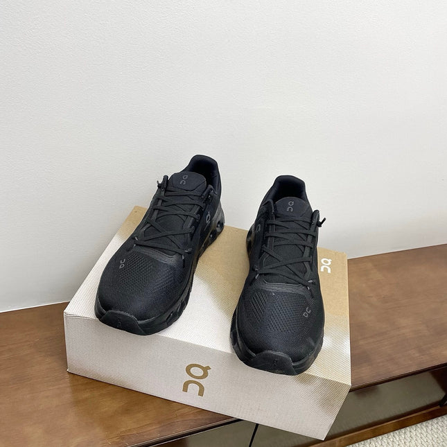 LOEWE 26S CLOUDTILT SNEAKER IN BLACK RECYCLED POLYESTER