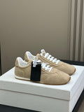 PRADA 25S SNEAKER IN BEIGE SUEDE STYLE 10