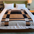 BLANKET 170 CM IN COLORFUL WOOL AND CASHMERE 118341