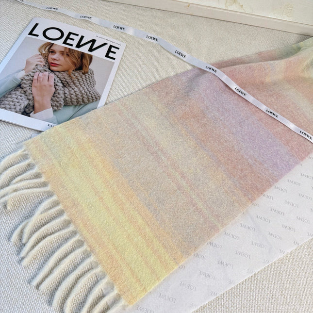 LOEWE 25S SCARF 180 IN MOHAIR WOOL 861430