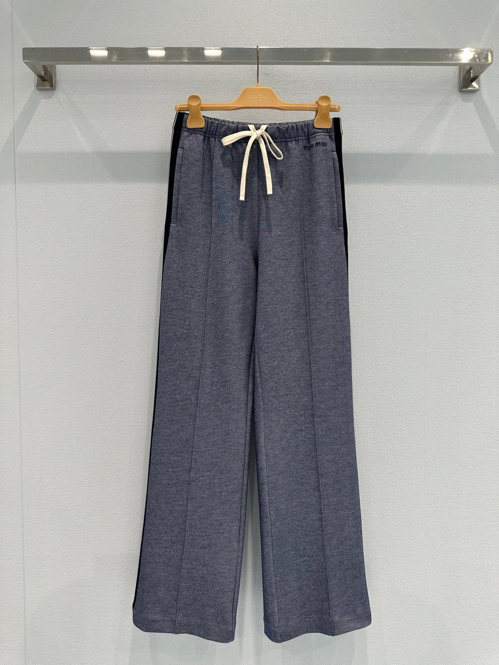 MIUMIU STRAIGHT-LEG PANTS STYLE 556