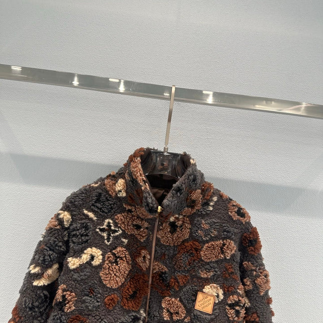 LV 25S REVERSIBLE SHEARLING JACKET 0029