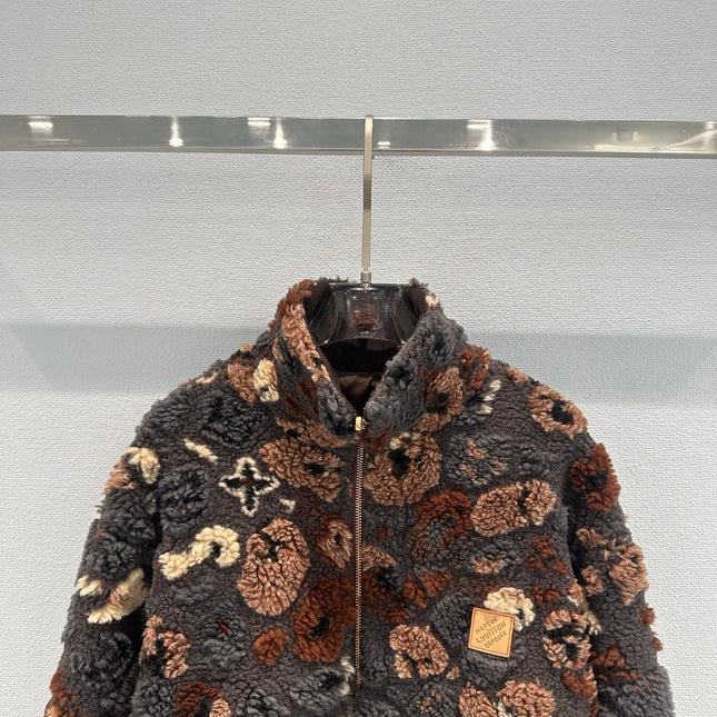 LV 25S REVERSIBLE SHEARLING JACKET 0029