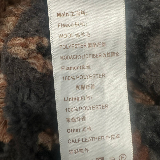LV 25S REVERSIBLE SHEARLING JACKET 0029