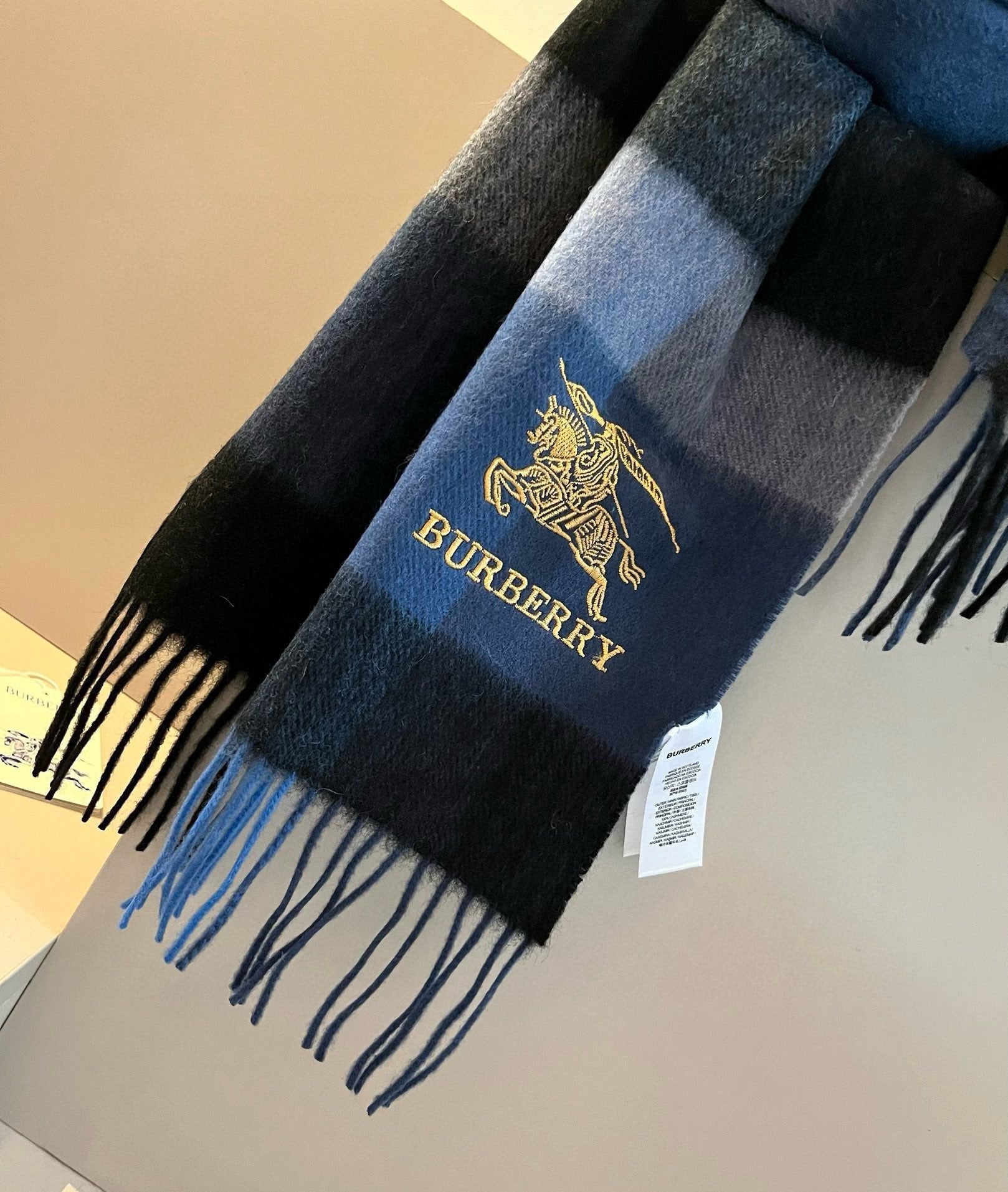 BBR SCARF 180 CM IN CASHMERE 489747