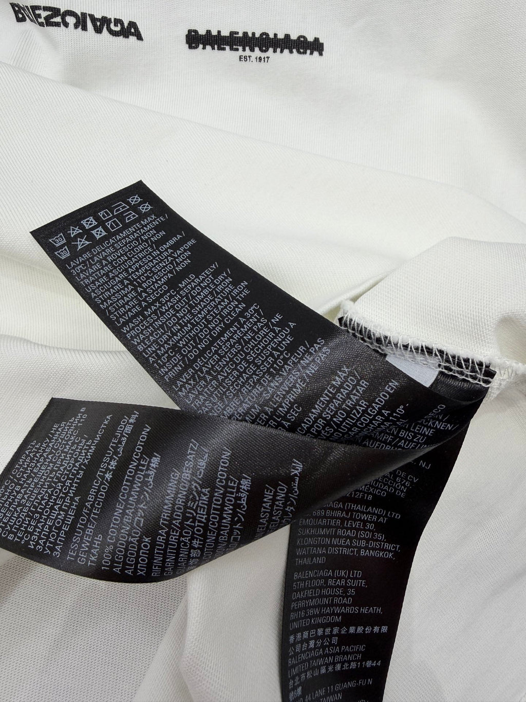 BALENCIAGA 26S SHORT SLEEVE T-SHIRT 070