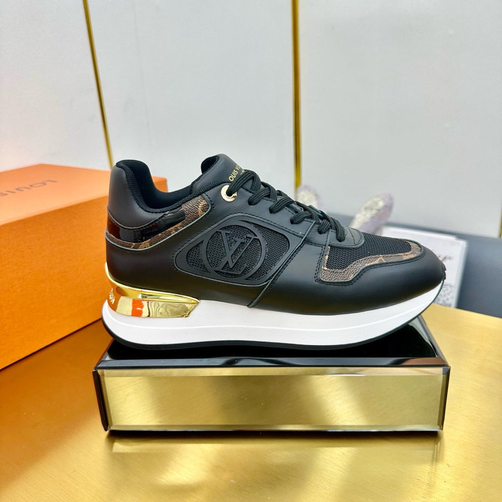 LV NEO RUN AWAY SNEAKER IN BLACK MESH