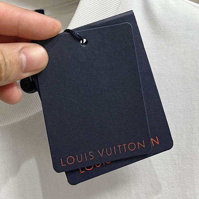 LV T-SHIRT IN WHITE COTTON 238863