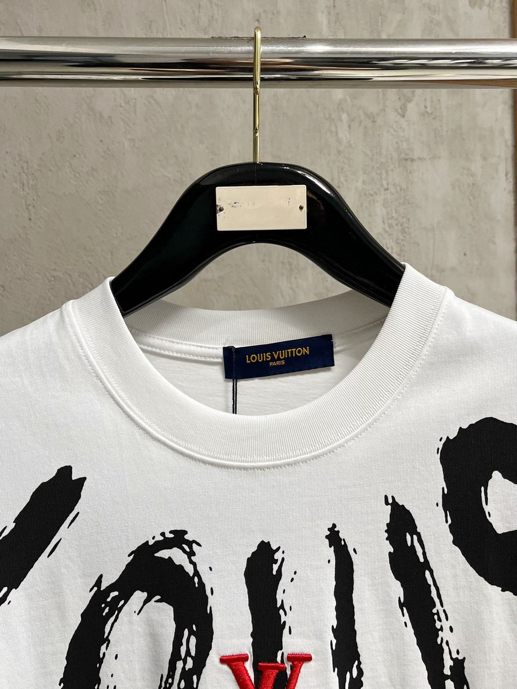 LV T-SHIRT IN WHITE COTTON 238859