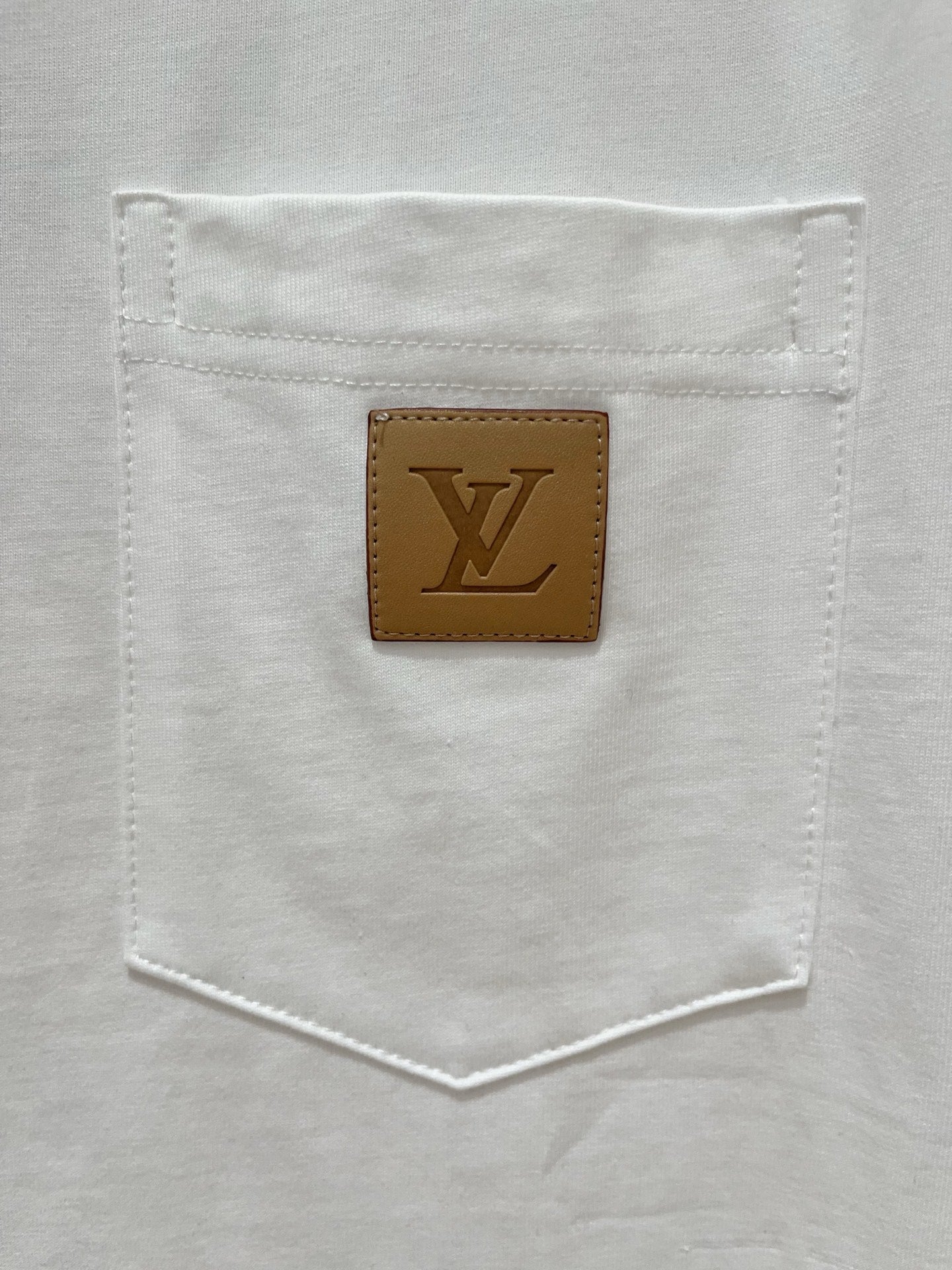 LV WHITE COTTON T-SHIRT 238867
