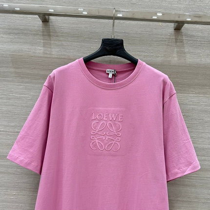 Loewe 25 Relaxed Fit T-shirt Lilac Cotton