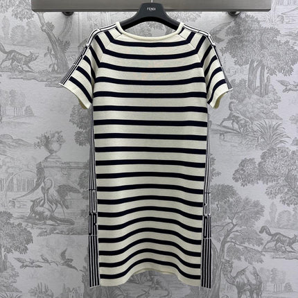 Dior 25 T-Shirt Dress Linen Silk 232019